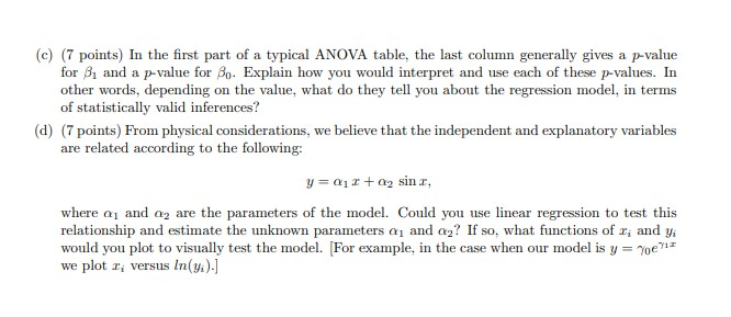 Solved 1 26 Points Total In An Experiment We Bake Chegg