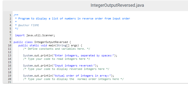 Solved Start With The Supplied Code Template Editing The Chegg Com<script async src=