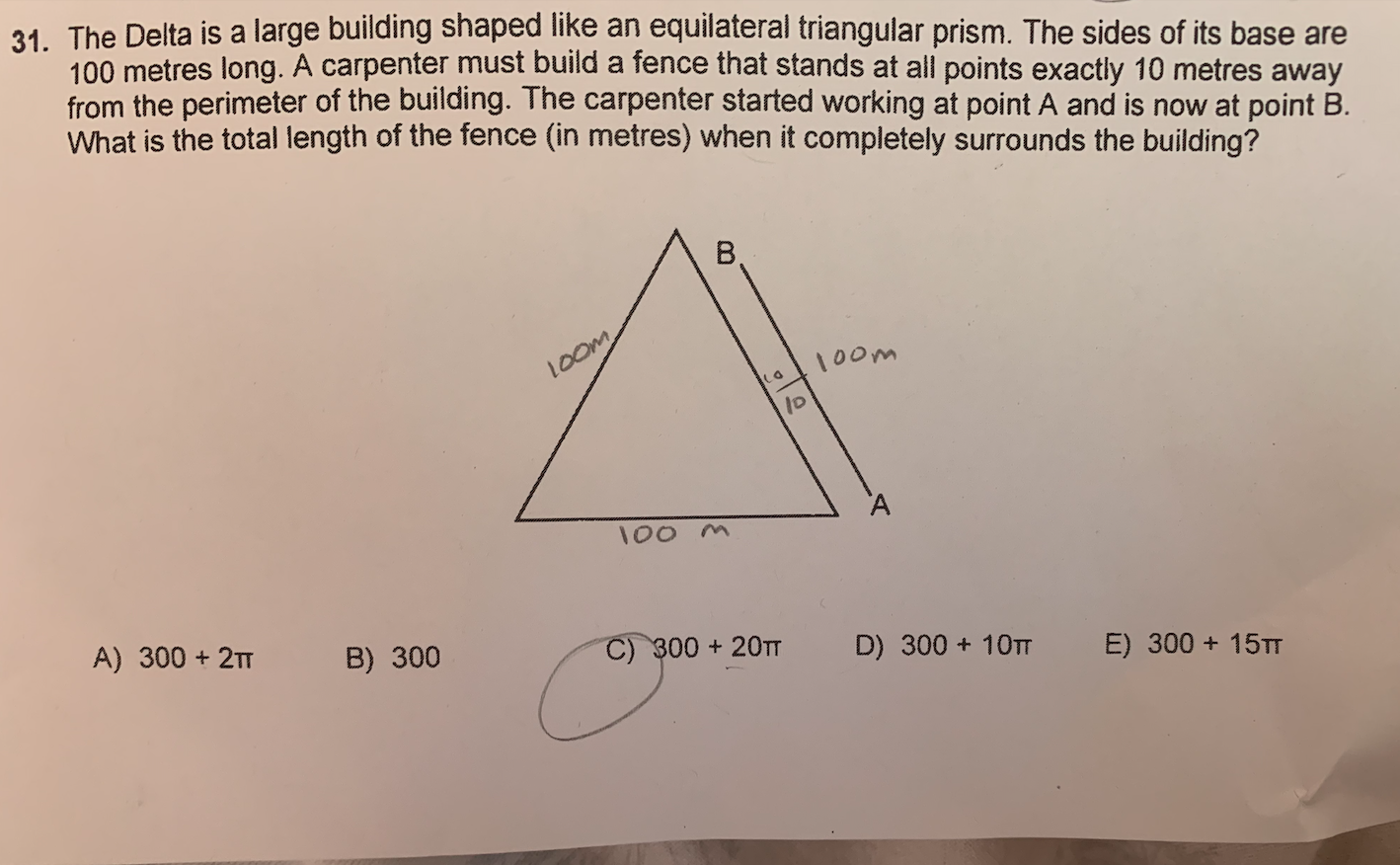 triangular prism building