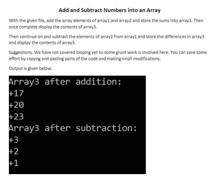 Solved ASSEMBLY LANGUAGE X86, Kip Irvine (MASM) ON | Chegg.com