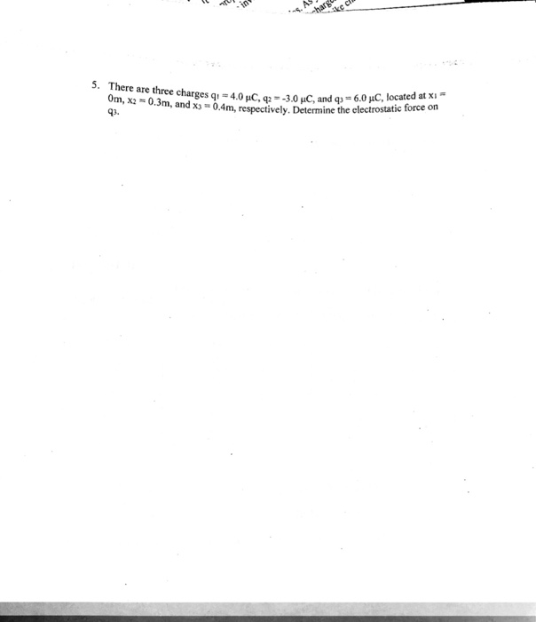 Solved Phys2426 PRE-LAB FORM ELECTROSTATIC CHARGE 1. List at | Chegg.com