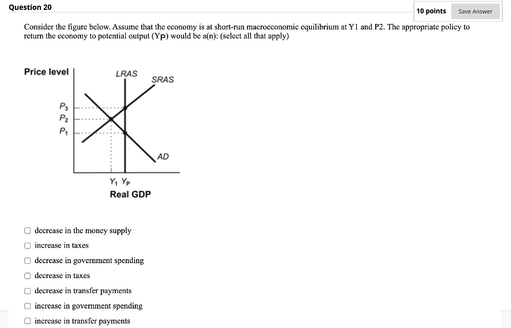 Solved Question 20 10 Points Save Answer Consider The Figure | Chegg.com