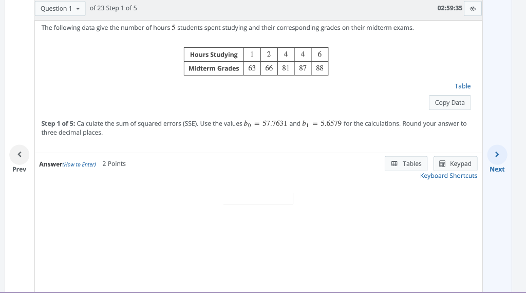 Solved 2. Calculate the estimated variance of errors, | Chegg.com