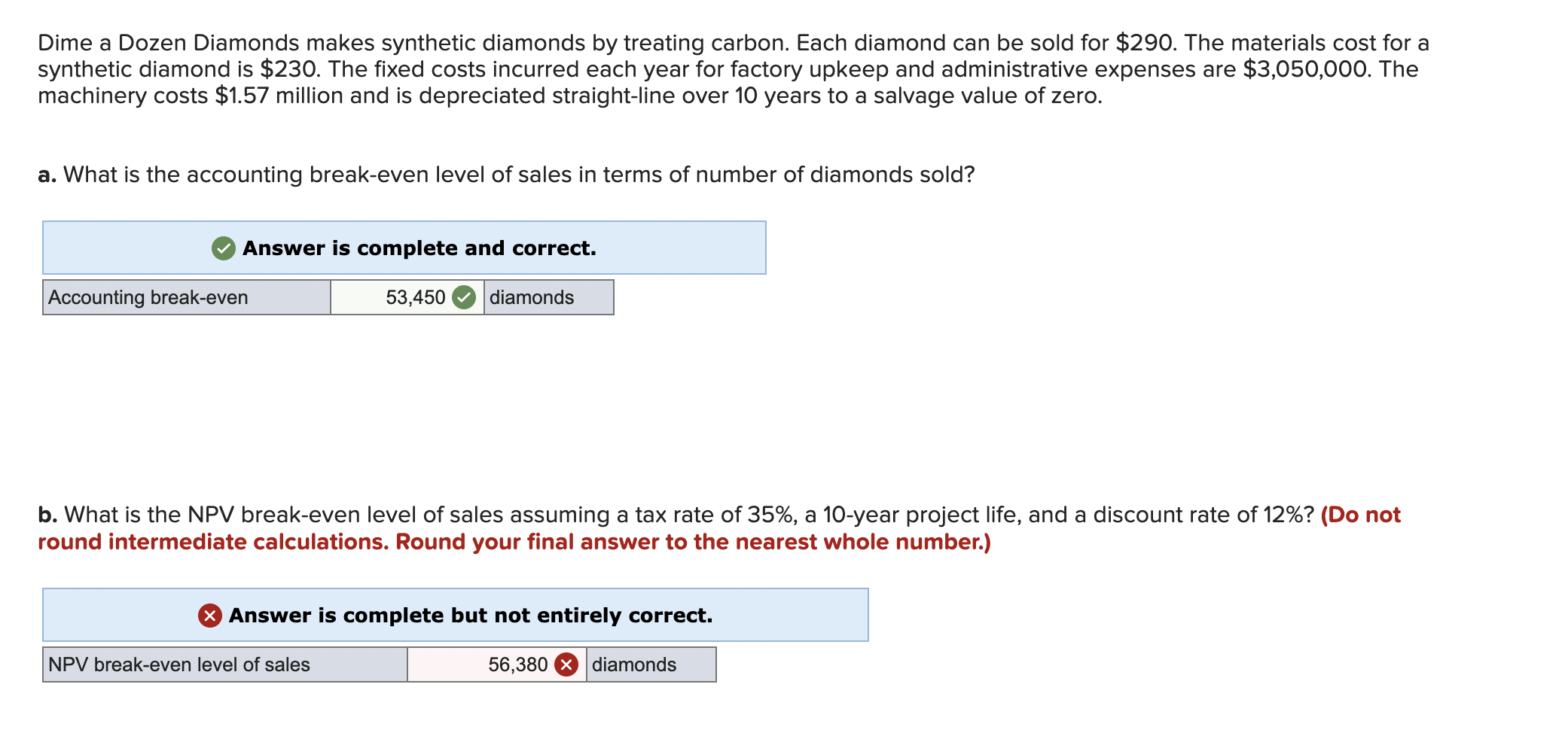 [Solved] Dime a Dozen Diamonds makes synthetic diamonds b