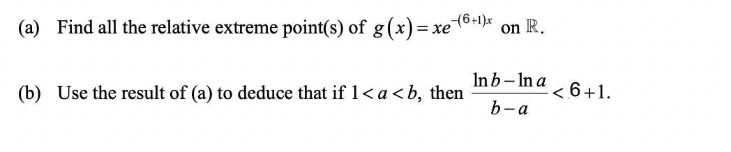 Solved (a) Find all the relative extreme point(s) of | Chegg.com