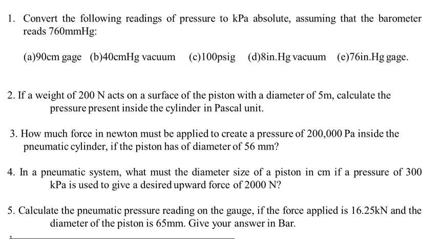 Barometer units in 2025 hg to kpa