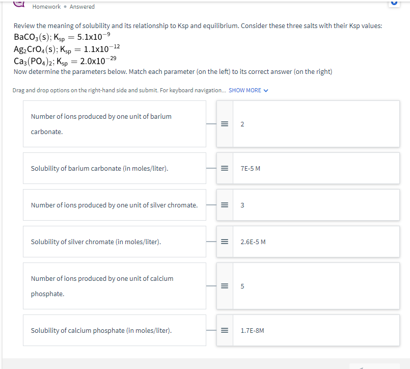 Solved Homework. Answered Review the meaning of solubility | Chegg.com