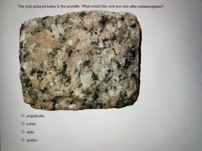 Solved QUESTION 12 What is the name of the rock pictured | Chegg.com
