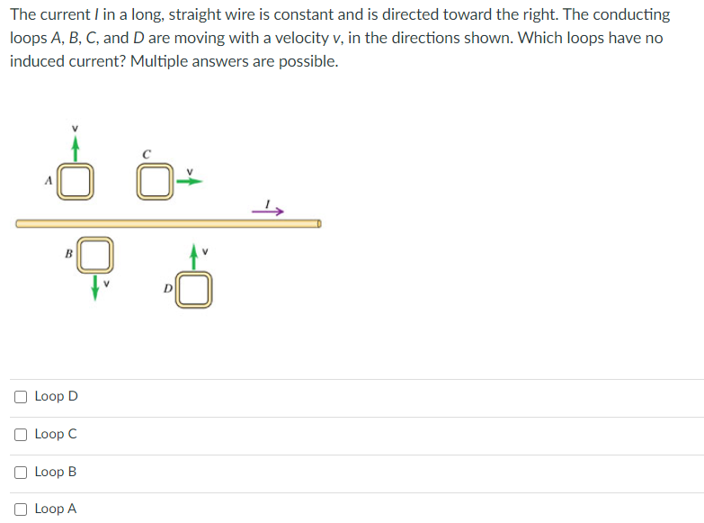 Solved The current I in a long, straight wire is constant | Chegg.com