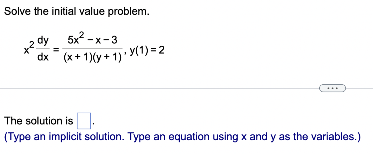 Solved Solve the initial value problem. | Chegg.com