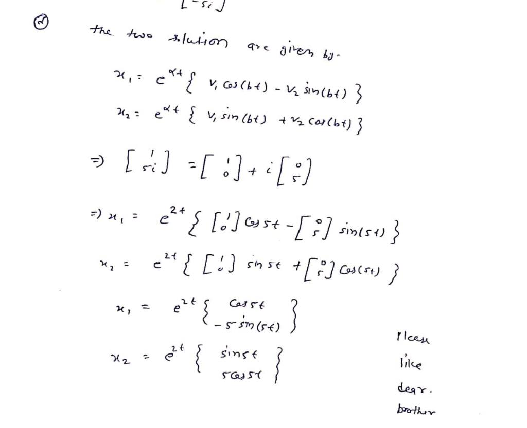Solved Consider the differential equation for the | Chegg.com