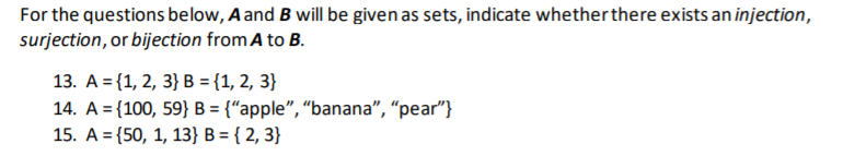 Solved For The Questions Below, A And B Will Be Given As | Chegg.com