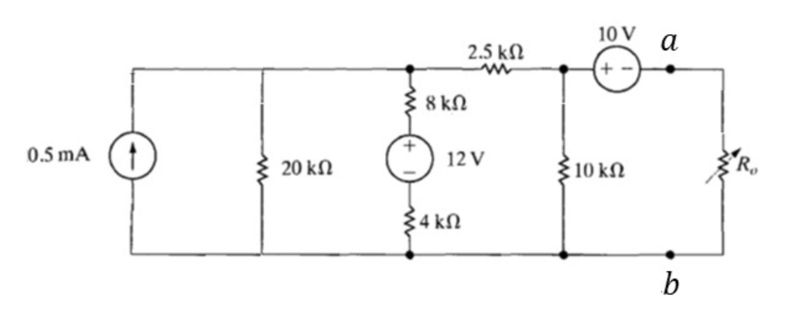 Solved Find the Thevenin equivalent circuit with respect to | Chegg.com