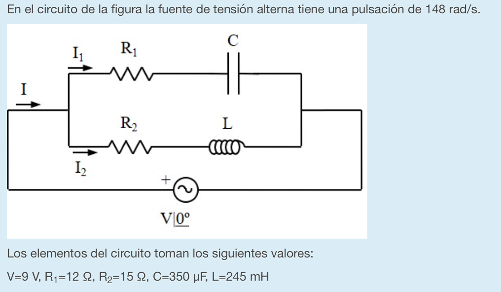 Solved Calculate total impedance (polar form), current that | Chegg.com