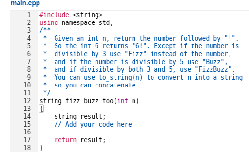 Solved I need help in c++ pleasemain.cpp#include | Chegg.com
