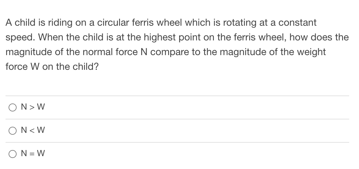 Solved A Child Is Riding On A Circular Ferris Wheel Which Is | Chegg.com