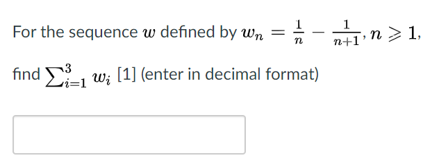 Solved For the sequence t defined by tn = 2n – 1, n > 1, • | Chegg.com