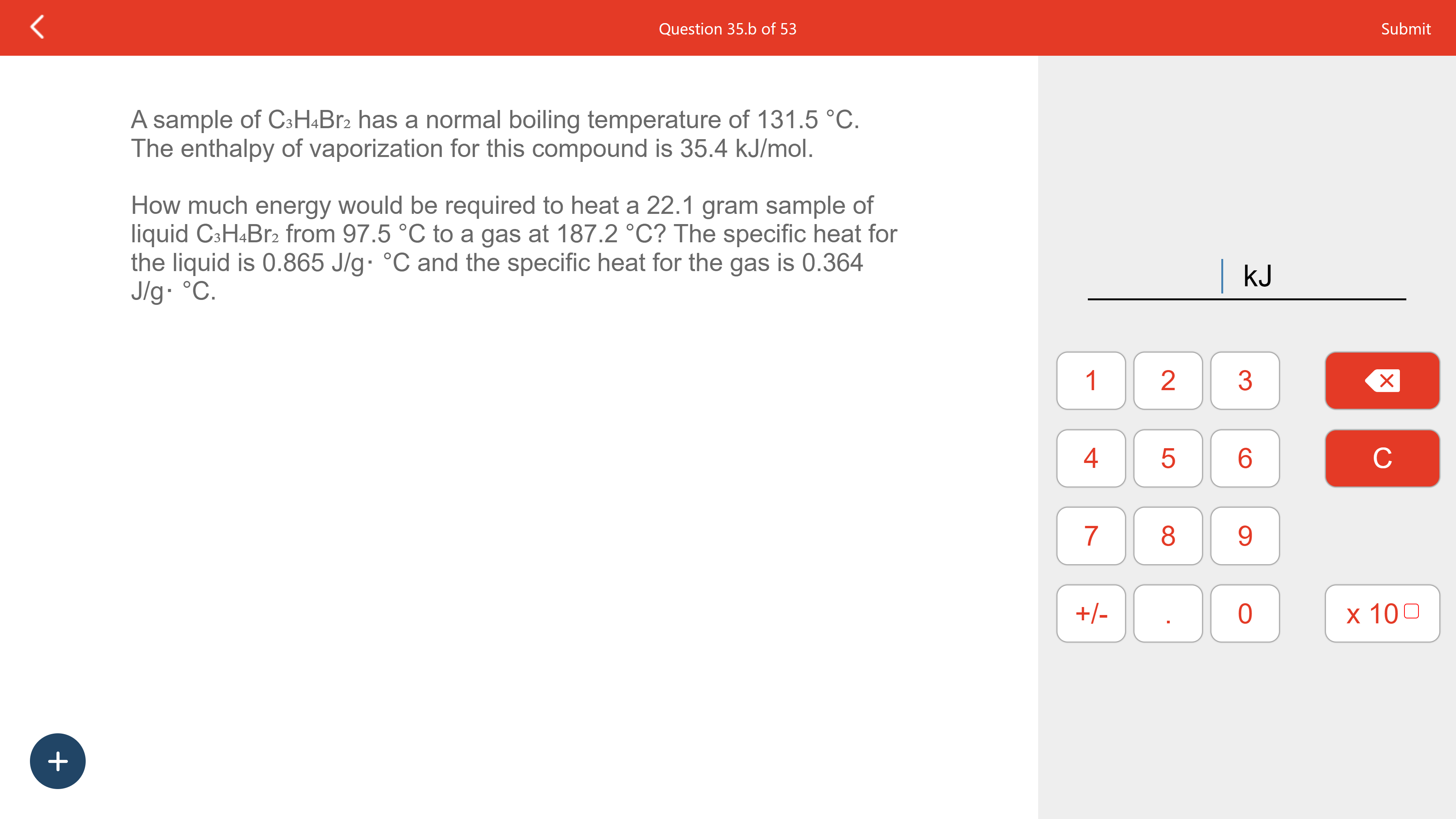 solved-a-sample-of-c3h4br2-has-a-normal-boiling-temperature-chegg