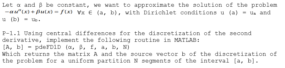 Solved Please help me out with the matlab code. Thank you! I | Chegg.com