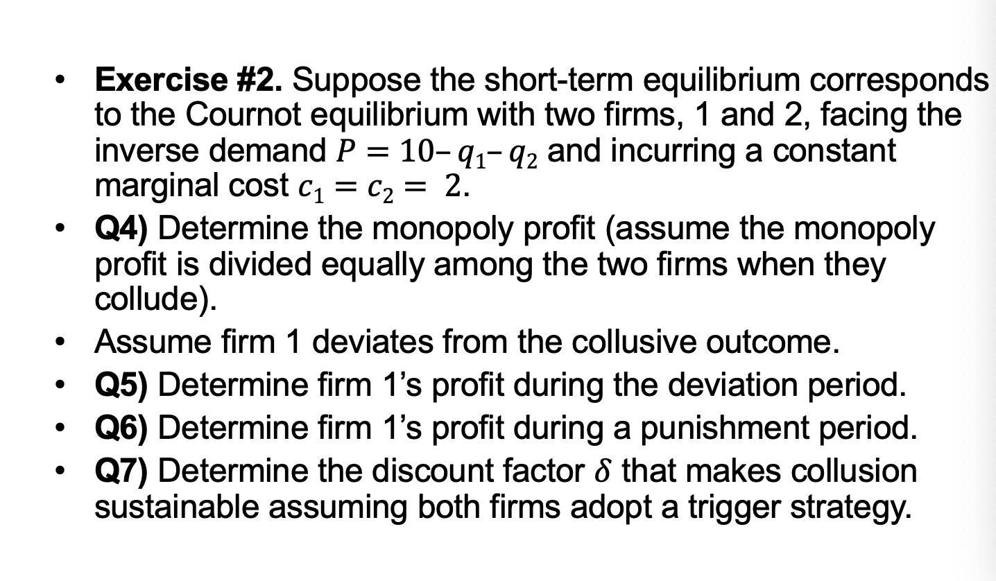 Solved Exercise 2. Suppose the shortterm equilibrium