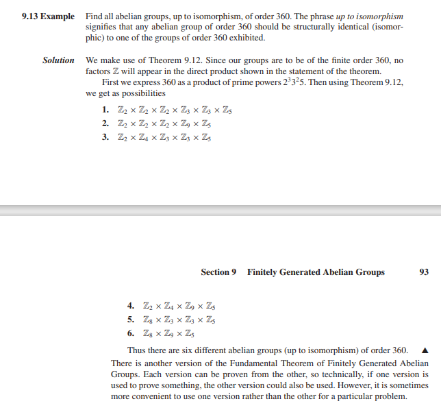 Solved Find All Abelian Groups, Up To Isomorphism, Of Order | Chegg.com