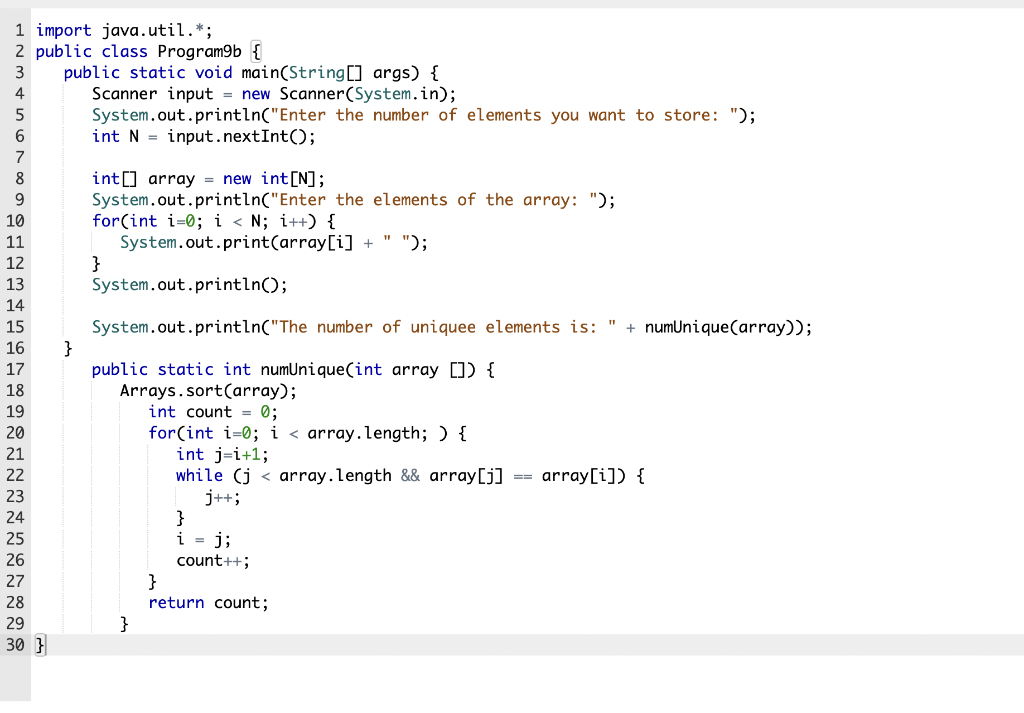 Solved Write A Java Program That Gets A One Dimensional 9132