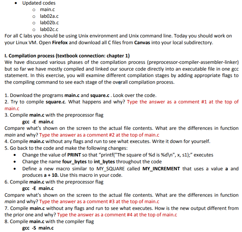 Solved Hi This Is A C Programming Lab That I Am Trying T Chegg Com