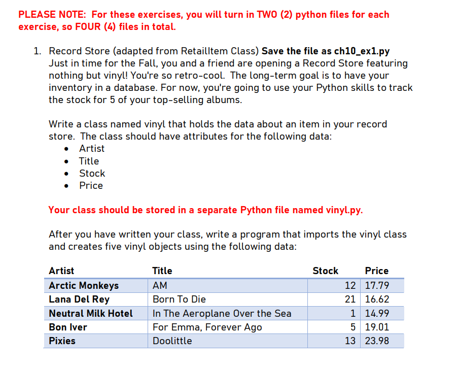 Solved Please use Python VS code, There should be 2 python | Chegg.com