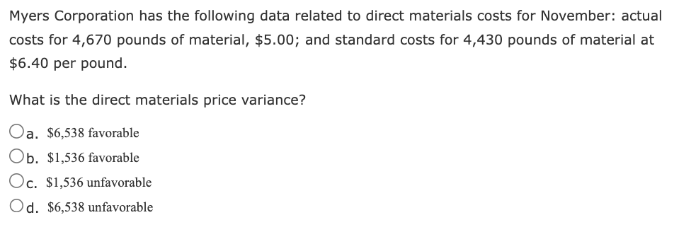 solved-myers-corporation-has-the-following-data-related-to-chegg