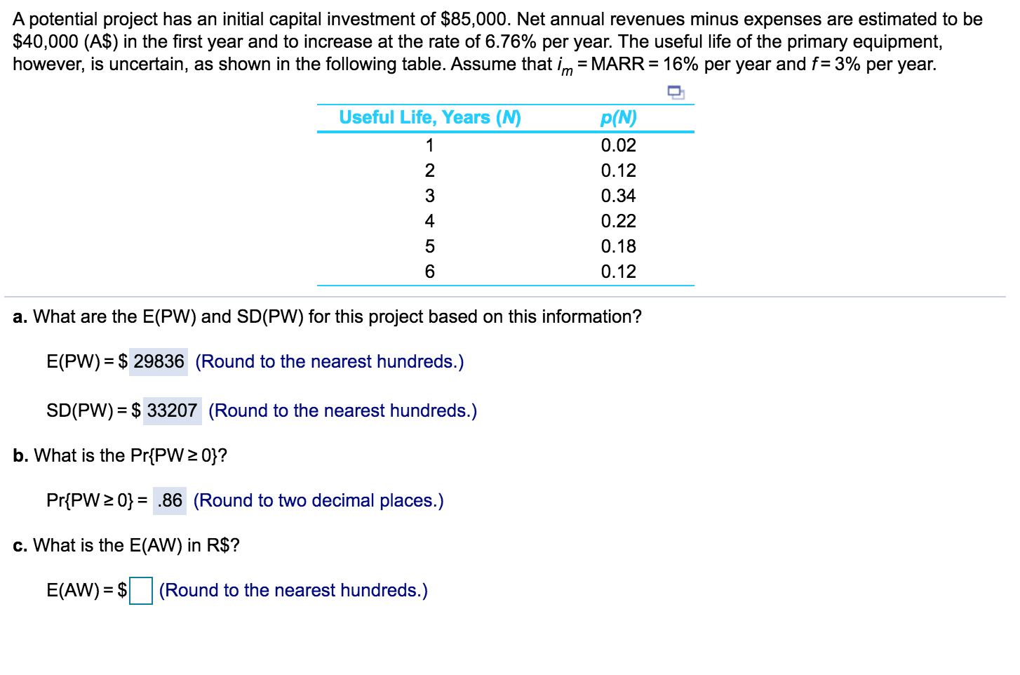 a-potential-project-has-an-initial-capital-investment-chegg