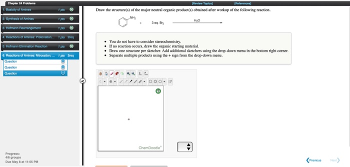 Solved Chapter 19 Problems Draw structural formulas for the | Chegg.com