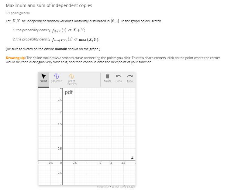 Solved Maximum And Sum Of Independent Copies 0 1 Point Chegg Com