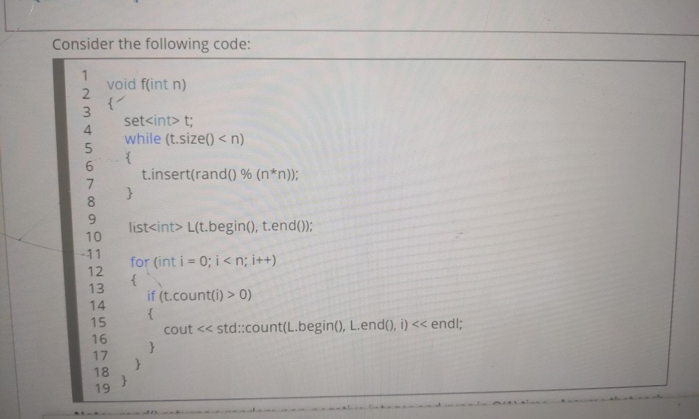 A 0 1 B Odlog N C O Sqrt N C D O N E O N L Chegg Com