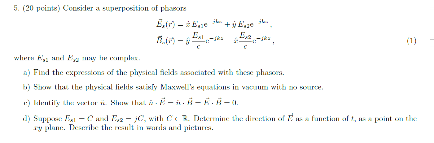 Solved U Es2e Jkz Jkz E 5 Points Consider A Supe Chegg Com