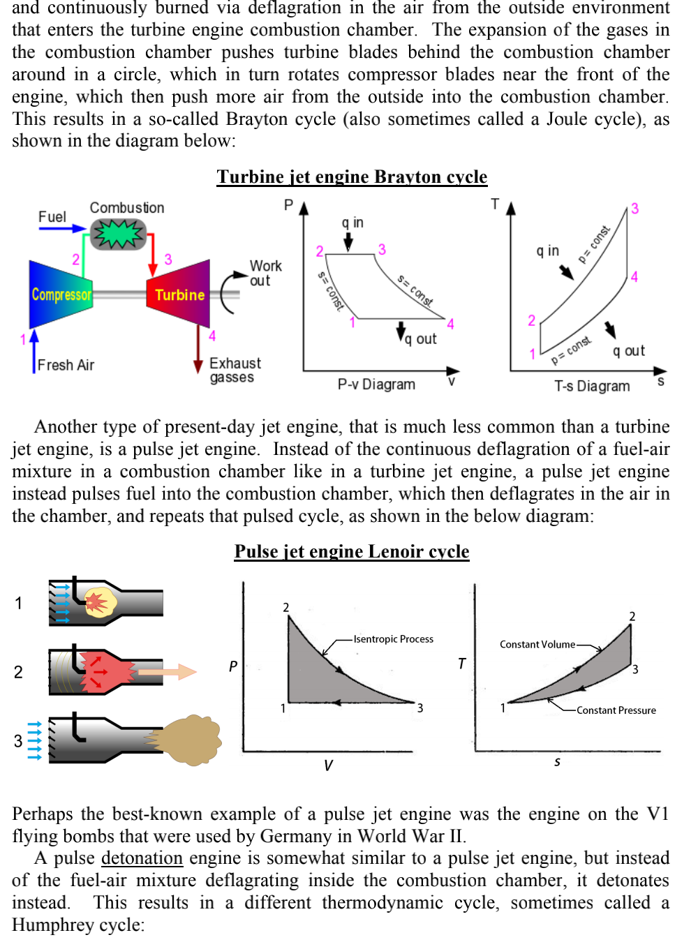 Solved: 2. Pulse Detonation Engines, Pulse Jets, And Turbi... | Chegg.com