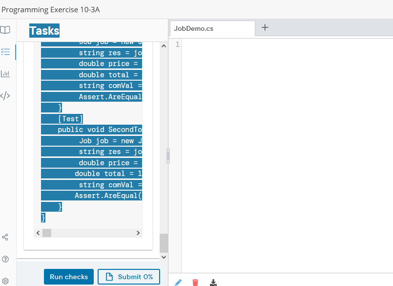 Programming Exercise 10-3A