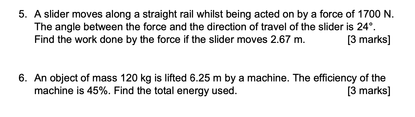 Solved 5. A slider moves along a straight rail whilst being | Chegg.com