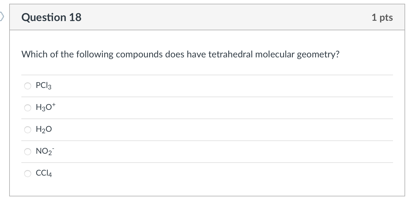 Solved Using VSEPR Theory, Predict The Correct Molecular | Chegg.com