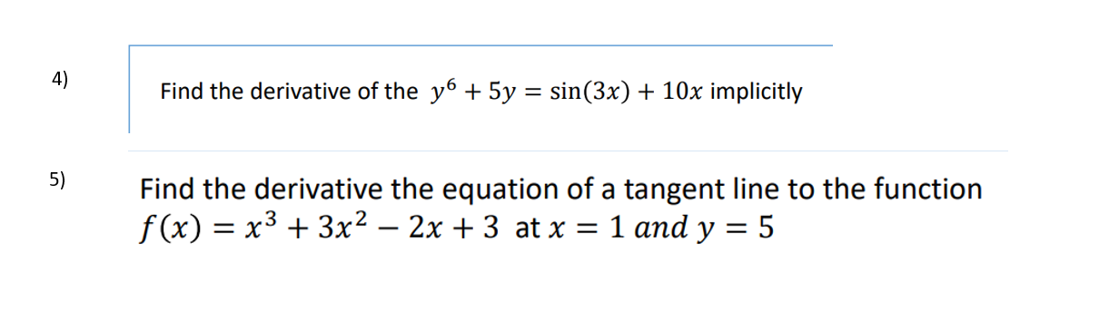 Solved Find f′(x) using the appropriate formula : a) | Chegg.com