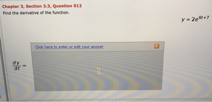 Solved Chapter 3 Section 3 3 Question 012 Find The Chegg Solved Chapter 3 Section 3 3 Question 012 Find The Chegg