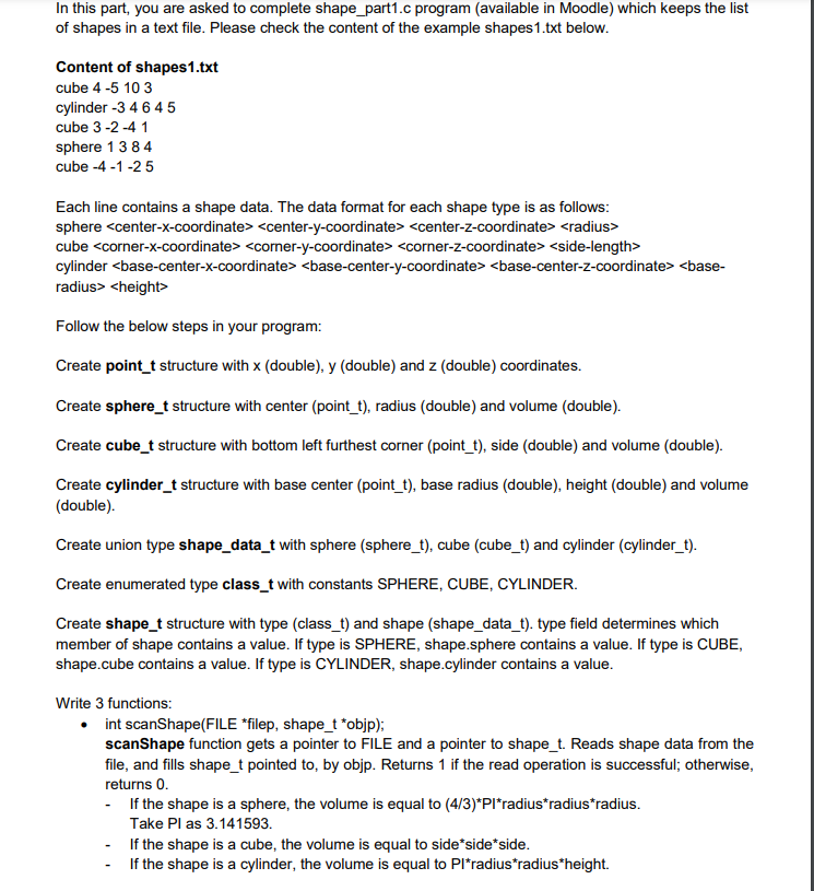 Moodle Wookie prototype. On the left side of the image a list of