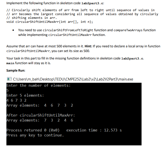 Solved Write in the C programming language. Please write | Chegg.com