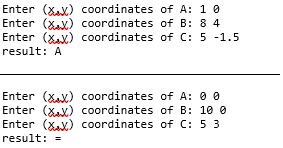 Solved Write a function that accepts the x and y coordinates | Chegg.com