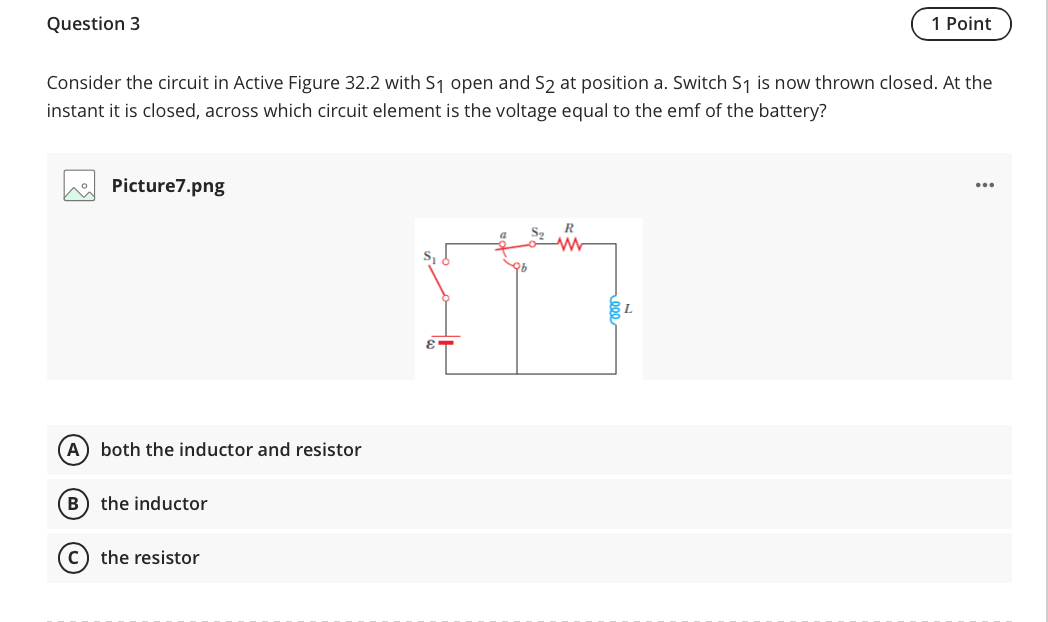 Solved Question 1 1 Point In Figure 32.8, coil 1 is moved | Chegg.com