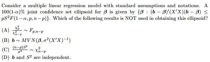 Solved Consider a multiple linear regression model with | Chegg.com
