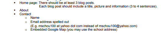 Solved Blog layout using HTML and CSS. Simple layout the | Chegg.com