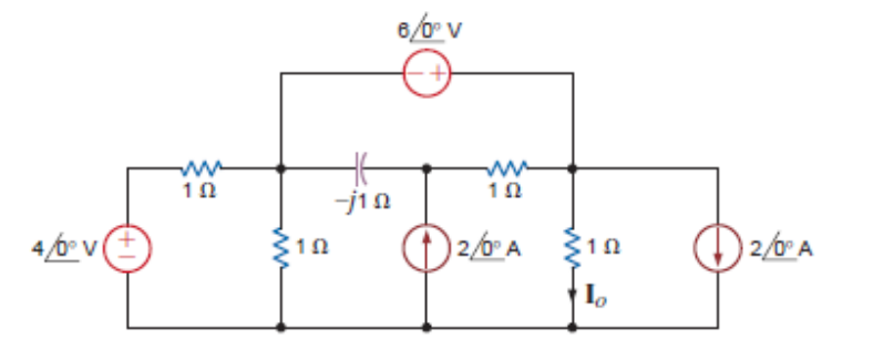 Solved Using thevenin's theorem in the above RLC circuit, | Chegg.com