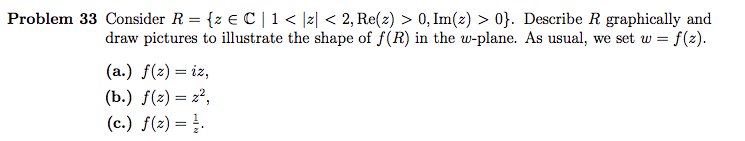 Solved Problem 33 Consider R [z EC1 | Chegg.com