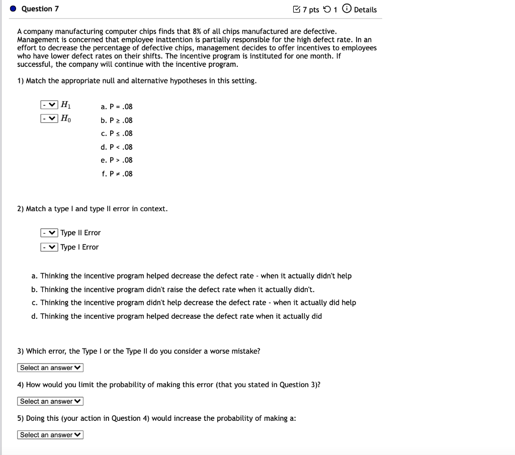 Solved Question 7 (This Is All One, Multi-part Question, But | Chegg.com