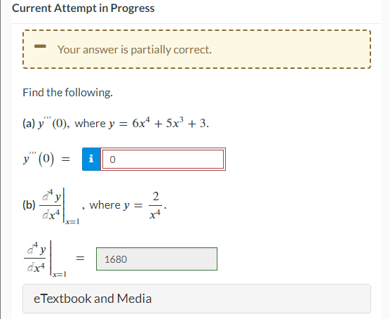 Solved Current Attempt In Progress Your Answer Is Partially | Chegg.com